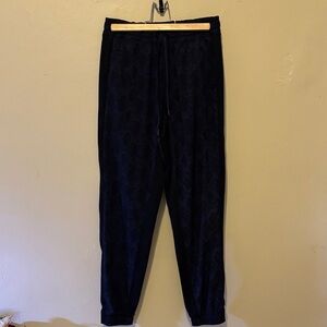 Athleta Men's Black Patterned Joggers